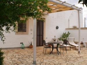 Patio nebo venkovní prostory v ubytování Masseria 77