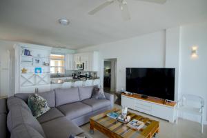 TV a/nebo společenská místnost v ubytování Ocho Rios Penthouse at Whispering Seas