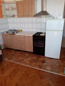 Küche/Küchenzeile in der Unterkunft Apartments Zvonko