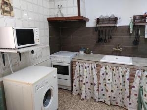 Dapur atau dapur kecil di Casa Centro Jérica