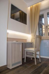 Posezení v ubytování B&B Le Ninfee