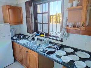 A kitchen or kitchenette at va de Loft Még 6 kép