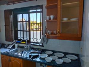 A kitchen or kitchenette at va de Loft
