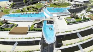 eine künstlerische Darstellung einer geplanten Sanierung eines Resorts in der Unterkunft INFINITY VIEW Arenales in Arenales del Sol