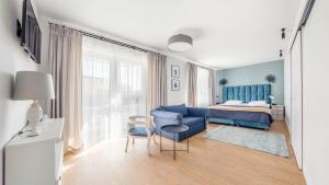Posteľ alebo postele v izbe v ubytovaní Villa Kurort