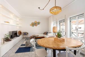 Χώρος καθιστικού στο Baleal Pointsurprise House