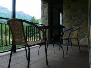 En balkong eller terrass på Hotel Rural El Fondón