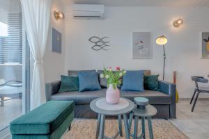 Posezení v ubytování New and chic place near Old Town of Trogir