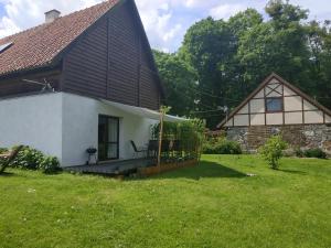 Zahrada ubytování Apartament przy Kamiennej Chacie