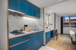 O bucătărie sau chicinetă la Citadines Yunlong Lake Xuzhou