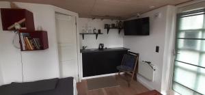 Kuchyň nebo kuchyňský kout v ubytování Cozy tiny room, mini kitchen and bathroom