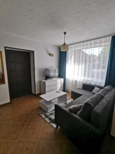 Posezení v ubytování Apartament Ogrodowa