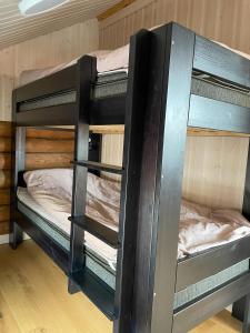 a couple of bunk beds in a room at The Fryksås Chamber in Orsa