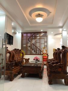 Χώρος καθιστικού στο HOTEL ĐĂNG KHOA 2 NÚI SAM