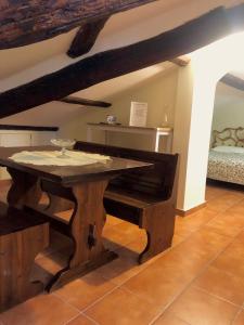 Postel nebo postele na pokoji v ubytování B&B La Fontana di Pegaso