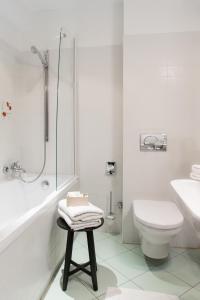 Koupelna v ubytování Boutique Hotel Bristol