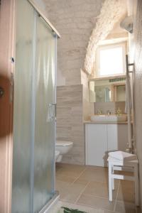 Kúpeľňa v ubytovaní Trulli Dal Sole alla Luna