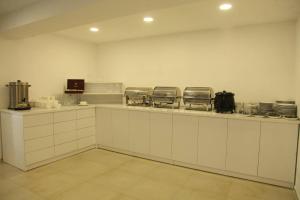 Η κουζίνα ή μικρή κουζίνα στο Hotel Chubu