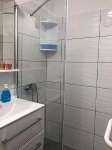 Kúpeľňa v ubytovaní Apartmani Roxy