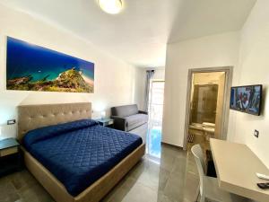 TV a/nebo společenská místnost v ubytování B&B DEL CORSO