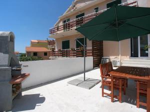 Balkón nebo terasa v ubytování Studio apartment in Vodice with terrace, air conditioning, WiFi 4323-4