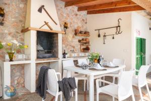 Zona de comedor en the country house