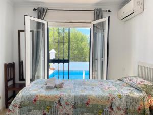 Posteľ alebo postele v izbe v ubytovaní Aljamar 6 Burriana Beach Casasol