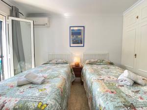 Posteľ alebo postele v izbe v ubytovaní Aljamar 6 Burriana Beach Casasol