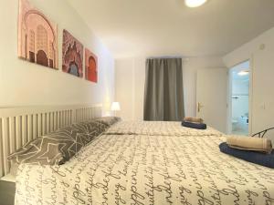 Posteľ alebo postele v izbe v ubytovaní Aljamar 6 Burriana Beach Casasol