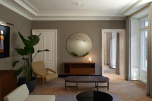Posezení v ubytování Amabilia Suites