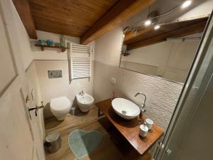 Koupelna v ubytování B&B IL VOLO