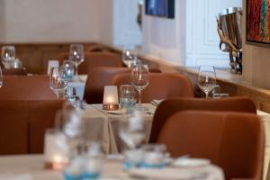 Art Boutique Hotel Monopol的休息区