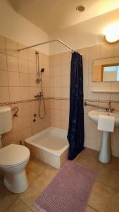 Kúpeľňa v ubytovaní Afrodité Apartmanok