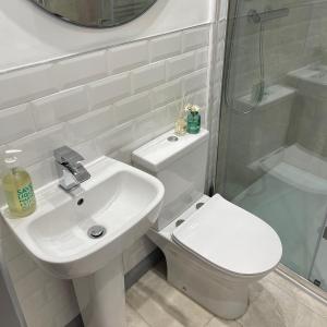 Koupelna v ubytování Box Barn - Stylish Accommodation in Rutland