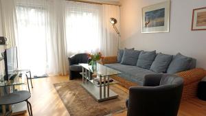 Et opholdsområde på Appartements Haus Tannenburg