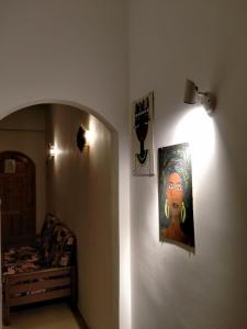 Uma área de estar em Villa 22