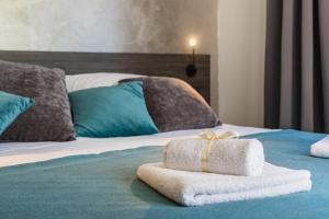 Posteľ alebo postele v izbe v ubytovaní Villa Bella Vita