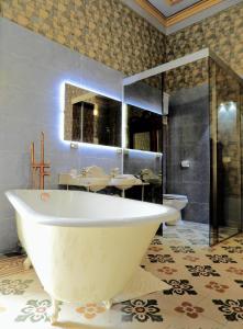 Et badeværelse på Villa Genny