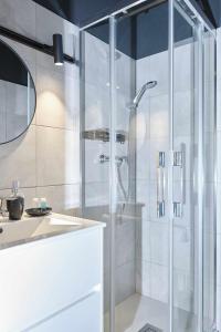 Koupelna v ubytování Fino modern & luxury