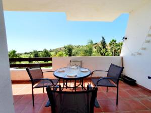 En balkon eller terrasse på Casa Laarne