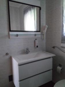 Koupelna v ubytování Apartman Lili