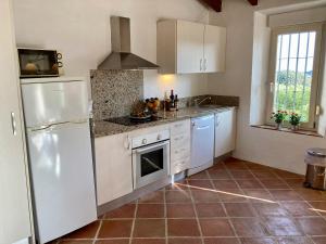Kuchnia lub aneks kuchenny w obiekcie Villa Las Ranas