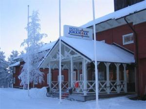 Hotel Jokkmokk v zimě
