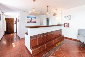 Kuchyňa alebo kuchynka v ubytovaní Hostal El Dorado
