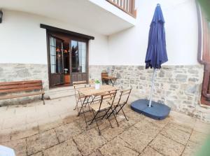 Posezení v ubytování Mirador de Leres