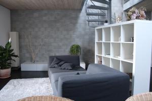 Ruang duduk di Carpe Diem - Bnb - Chambres d'hôtes