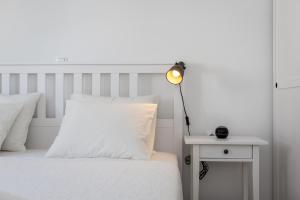 Postel nebo postele na pokoji v ubytování New and chic place near Old Town of Trogir