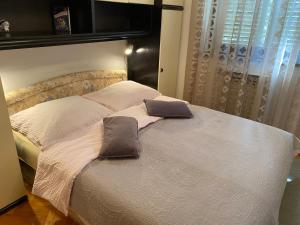 Postel nebo postele na pokoji v ubytování Haus Tanja