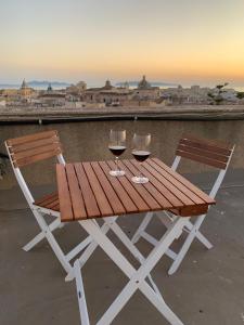 Balkón nebo terasa v ubytování La Terrazza su Trapani - Alloggio Roma