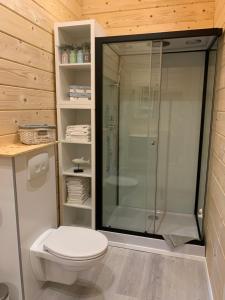 Ein Badezimmer in der Unterkunft mySeenland